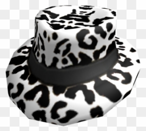 3d Roblox Snow Leopard Fedora Free Transparent Png Clipart Images Download - leopard roblox template