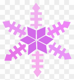 Snowflake Clipart Dark Purple - Winter Snowflake Embroidery Design