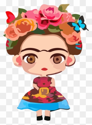 Download Frida Kahlo Frida Kahlo Cartoon Free Transparent Png Clipart Images Download