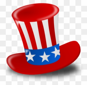 Usa, Hat, Patriotic, Patriotism, Stars - Independence Day Clip Art