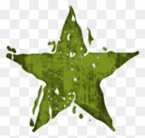 Green Clipart Grunge - Paint Star App Icon