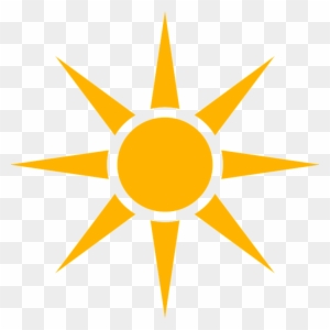 Weather Symbols Sun With Clouds 7, - Landscaping Fun Facts