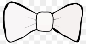 Transparent Bendy Bow Tie