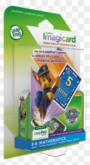 Leapfrog Learning Library Imagicards Paw Patrol-boxed - Leapfrog Imagicard Paw Patrol Learning Game