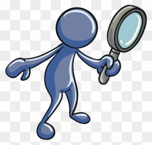 Magnifying Glass Euclidean Vector - Man With Magnifying Glass Vector