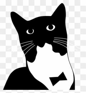 Black Cat Clipart Tuxedo Cat Tuxedo Cat Clip Art Free