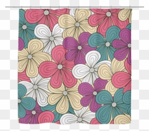 Vibrant Flowers Shower Curtain 70 X - Hawaiian Hibiscus