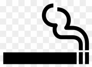 Cigarette Clipart Tobacco - Smoking Symbol