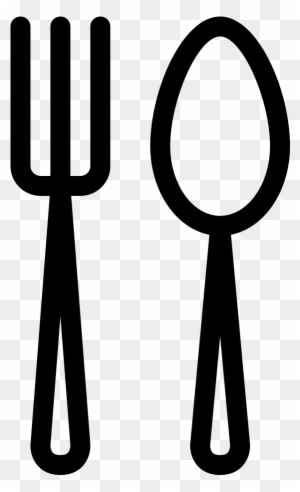 Food Utensils Fork Spoon - Icon Fork And Spoon Png