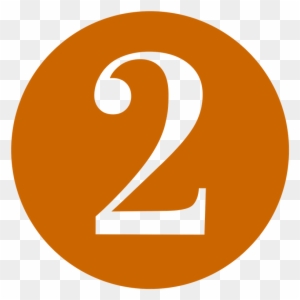 Number 2 In Circle - Free Transparent PNG Clipart Images Download