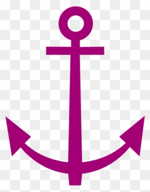 Navy Clipart Simple Anchor - Printable Anchor Template - Free Transparent  PNG Clipart Images Download