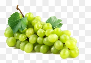 Grapes Bunch Png Image With Leaf - Grapes On A Table