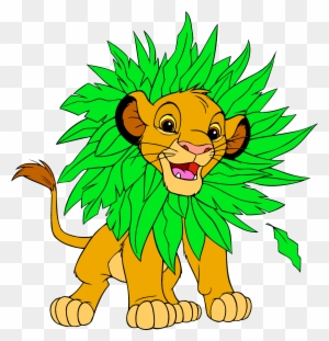 Simba Mufasa Nala Sarabi Clip Art - Lion King Simba Leaf Mane