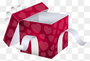 Open Pink Gift Box Png Clipart Image - Open Gift Box Png