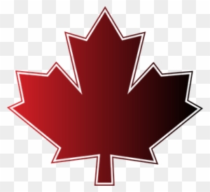 Maple Leaf, Maple, Canada, Canada Day - Canada Maple Leave Outline Tattoo
