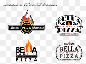 Their Mobile Wood Fired Pizza Company - Fire Pizza Logo
