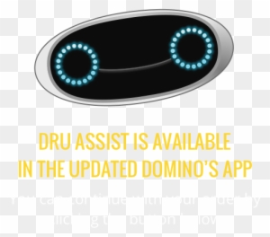 Dru Assist Is Available In The Updated Dominos App - Open Neon Sign Gif