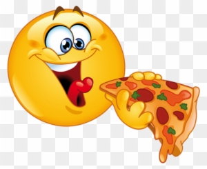 Pizzaria Take-out Ham Food - Pizza Emoji Pillow Case - Free Transparent