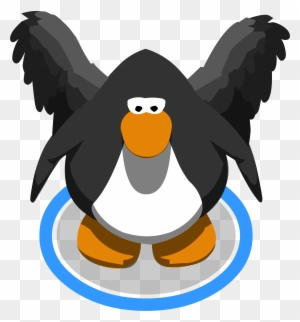 Raven Wings Ingame - Club Penguin 10th Anniversary Hat