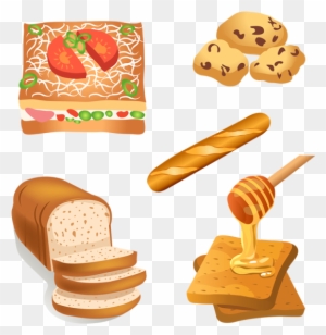 Sandwich, Bread Fast Food Vector Collection, Sandwich, - Breakfast Clip Art