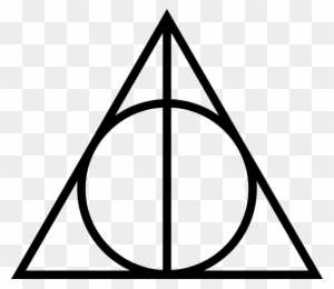 28 Collection Of Harry Potter Scar Clipart - Harry Potter Deathly Hallows Symbol