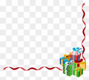 Xmas Cliparts Borders Cliparts Zone - Christmas Gifts Border