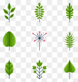 Leaves 16 Icons - Leaves Flat Icon
