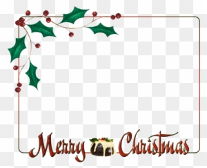 Christmas Frame Png - Transparent Christmas Picture Frames