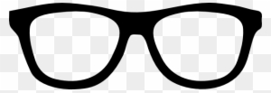 Sunglasses Clipart Small - Glasses Clipart Black And White