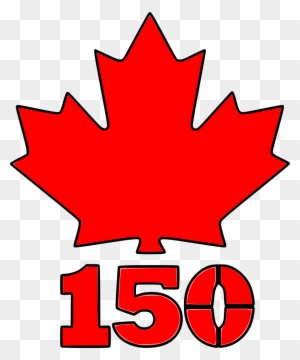 Canada 150 Maple Leaf Stencil - Canadian Maple Leaf