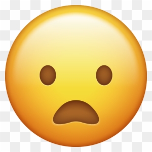 Frowning Face With Open Mouth Emoji $0 - Community College Of The Air Force