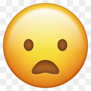 Frowning Face With Open Mouth Emoji $0 - Community College Of The Air Force