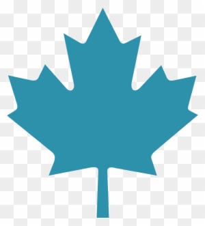 Canadian Cities - Red Canadian Maple Leaf