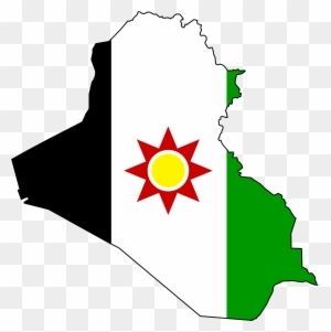 Iraqi Clipart - Flag Of Iraq 1959