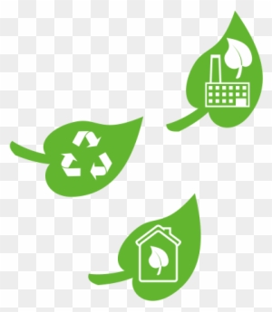 Euclidean Vector Ecology Logo Line Icon - Green Environment