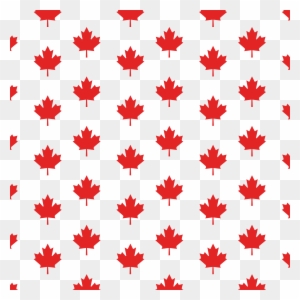 Free Clipart Of A Canadian Maple Leaf Pattern - Maple Leaf Canada Clipart