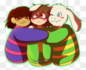 2c7 Enjoy This Image Because It Will Never Happen In Undertale Asriel The Chara Free Transparent Png Clipart Images Download