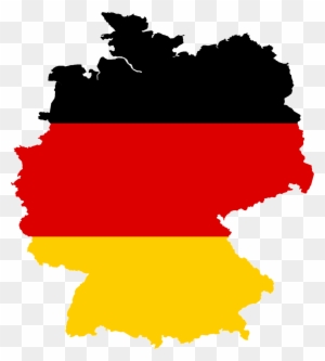 Germany Is Located In Central Europe, Bordering The - German Flag In Germany