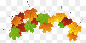 Fall Leaves Png Clipart Image - Portable Network Graphics