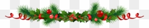 Ica Learn - - Christmas Garland Clipart Transparent