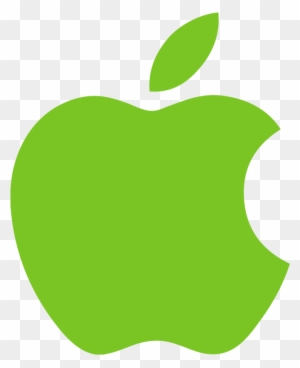 Apple - Green Apple Logo Transparent - Free Transparent PNG Clipart Images  Download