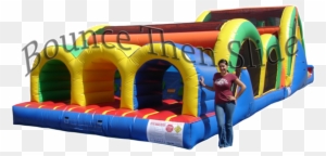 Most Parents Like Obstacle Courses - B&b Inflatable Fun World