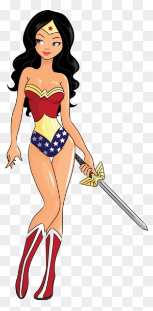 Wonder Woman By Indy-lytle - Simple Wonder Woman Drawing