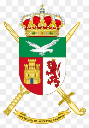 Spanish Army Barracks Direction - Escudos De La V Región Militar