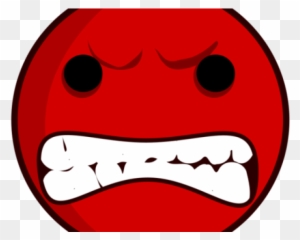 Angry Face Images - Smiley Red Angry Face 1 25 Magnet Emoticon