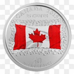 2015 25-cent Quarter Circulation Pack - Canada 50 Years Quarter