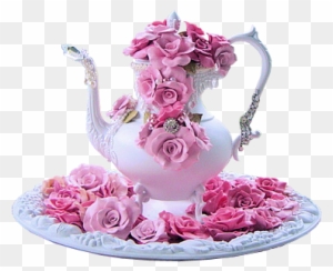 Tea Party Pictures, Photos, Images, And Pics For Facebook, - Good Morning Gif Flowers