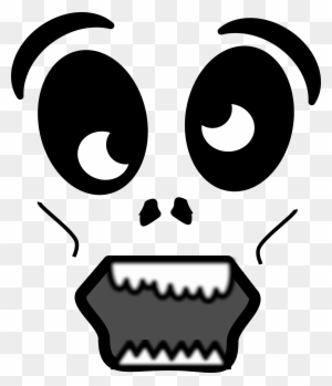 Clipart - Cartoon Zombie Face Png
