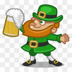 Beer, Drink, Ireland, Irish, Leprechaun, Person, Saint - St Patrick Day Icon