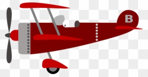 Kids Shirt Clipart 24, - Cute Vintage Airplane Png